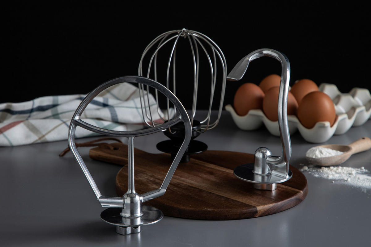 KÜCHENMASCHINE FOODIES COLLECTION  - Silberfarben/Schwarz, Basics, Kunststoff/Metall (41/24,5/39cm) - BERGNER