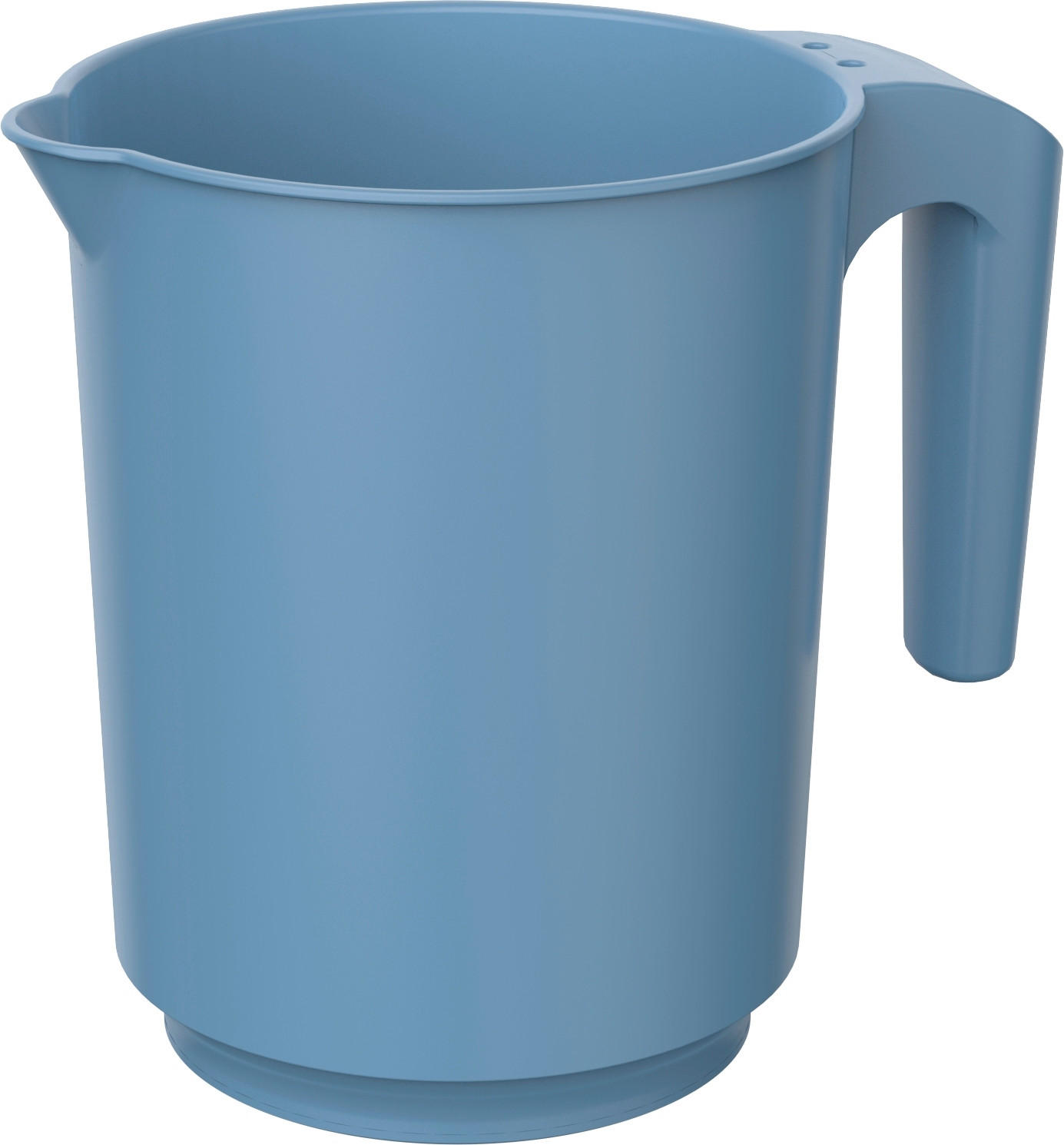 RÜHRSCHÜSSEL - Blau, Basics, Kunststoff (1,5l) - Rotho