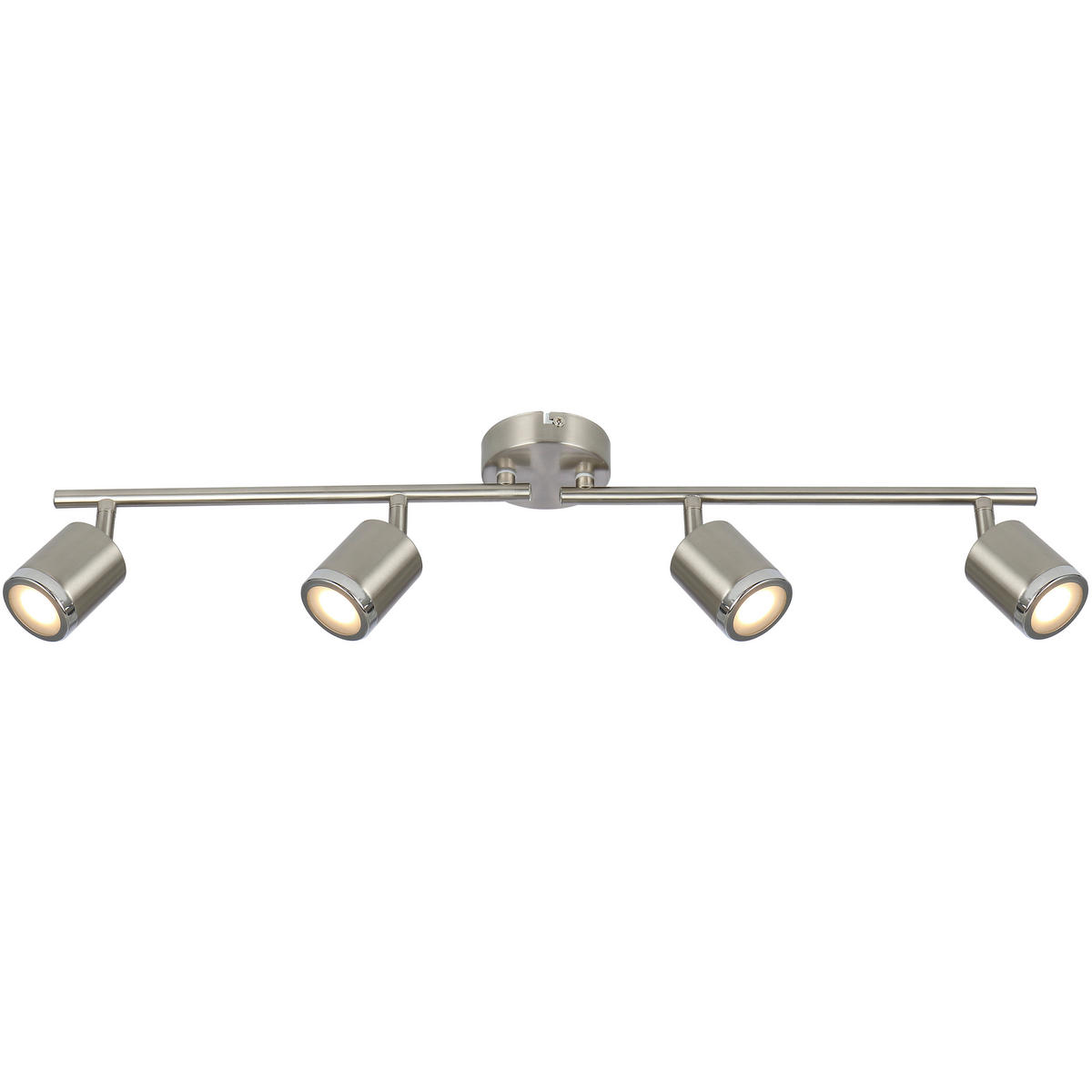 STRAHLER 67/9/16,8 cm   - Nickelfarben, Design, Kunststoff/Metall (67/9/16,8cm) - Xora