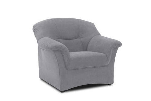 SESSEL Mikrofaser Dunkelgrau    - Dunkelgrau/Schwarz, KONVENTIONELL, Kunststoff/Textil (102/83/81cm) - MID.YOU