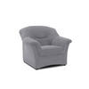 SESSEL Mikrofaser Dunkelgrau    - Dunkelgrau/Schwarz, KONVENTIONELL, Kunststoff/Textil (102/83/81cm) - MID.YOU