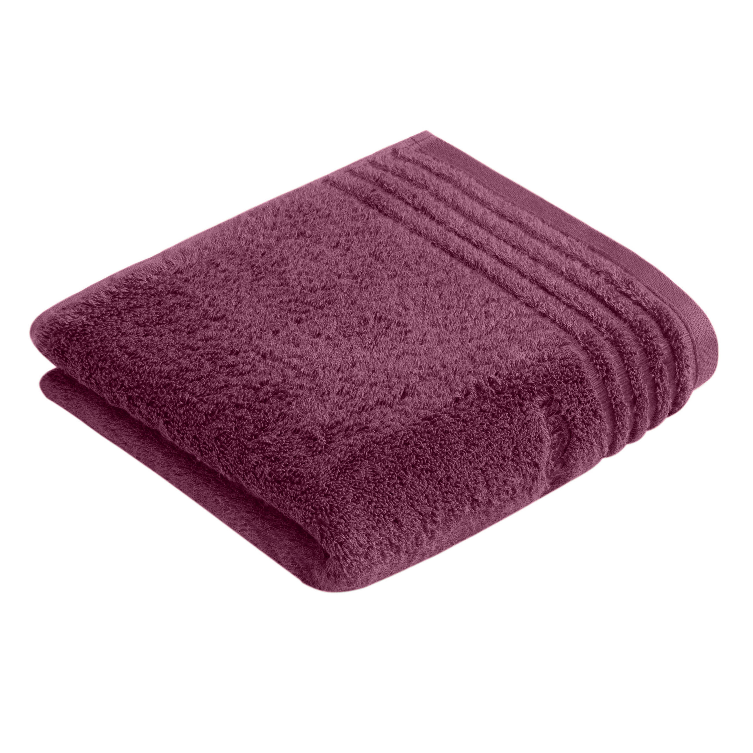HANDTUCH Vienna Style Supersoft Terracotta  - Terracotta, Basics, Textil (50/100cm) - Vossen