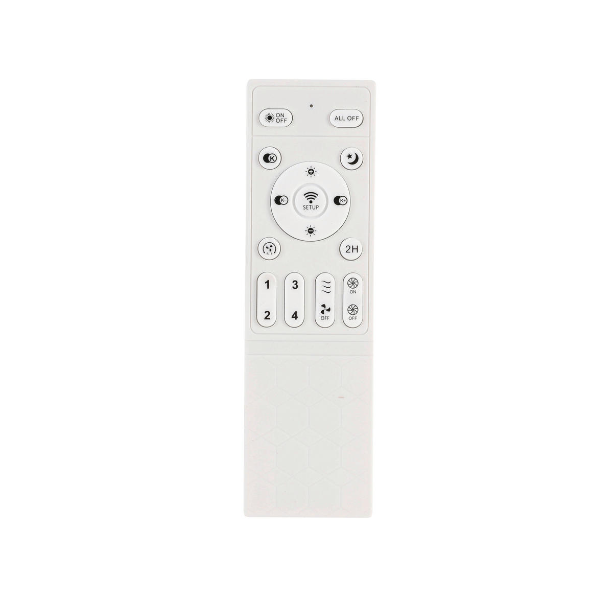 STROPNÝ VENTILÁTOR, 50/50/16 cm - čierna/biela, Basics, kov/plast (50/50/16cm) - Mican