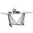 ESSTISCH in Metall, Glas 180/100/76 cm - Klar/Schwarz, Design, Glas/Metall (180/100/76cm) - Lomoco ESSTISCH in Metall, Glas 180/100/76 cm - Klar/Schwarz, Design, Glas/Metall (180/100/76cm) - Lomoco