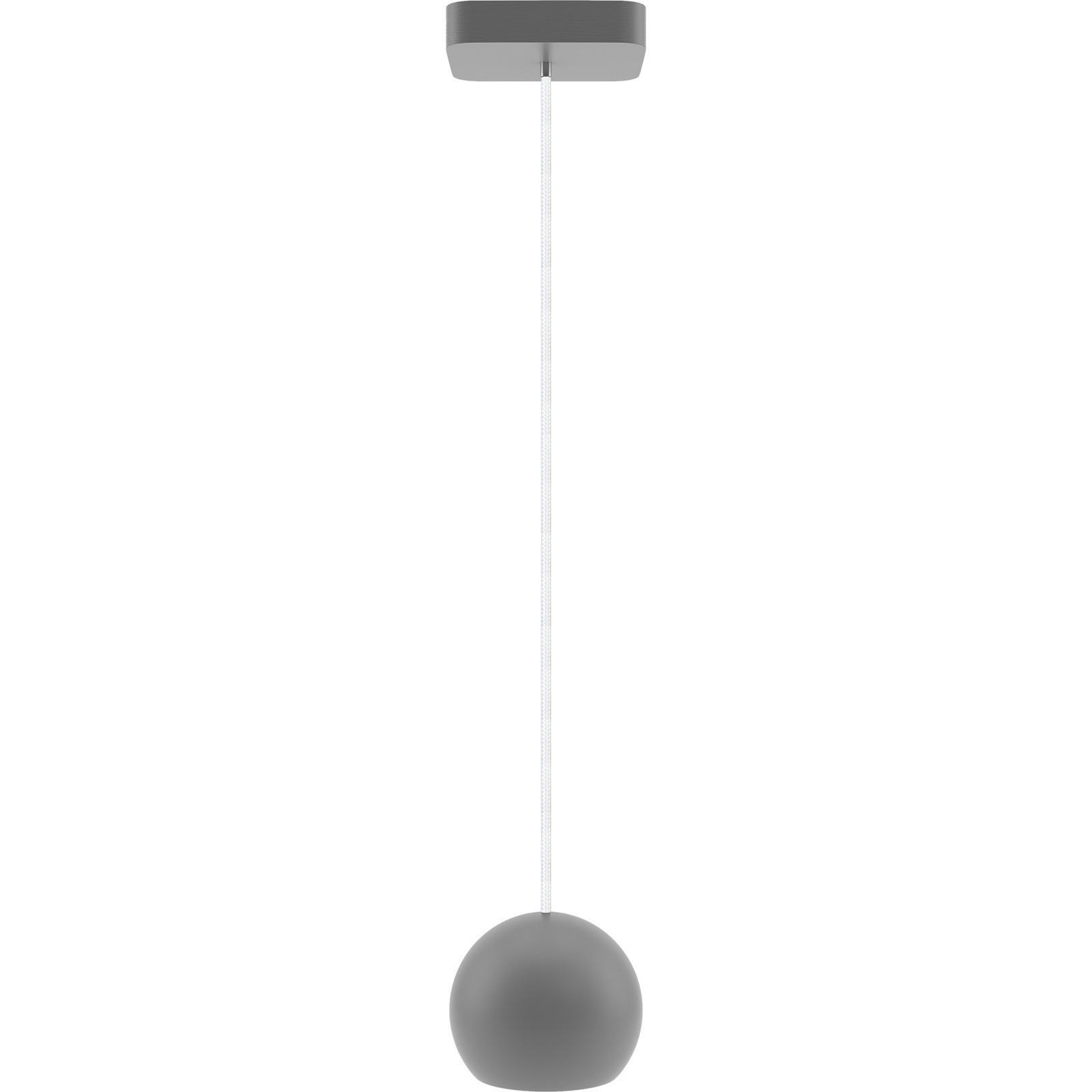 HÄNGELEUCHTE 14/90 cm  - Grau, Design, Holz (14/90cm)