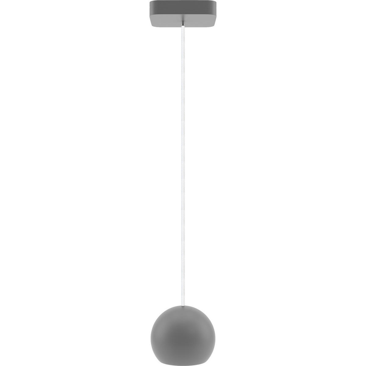 HÄNGELEUCHTE 14/90 cm  - Grau, Design, Holz (14/90cm)