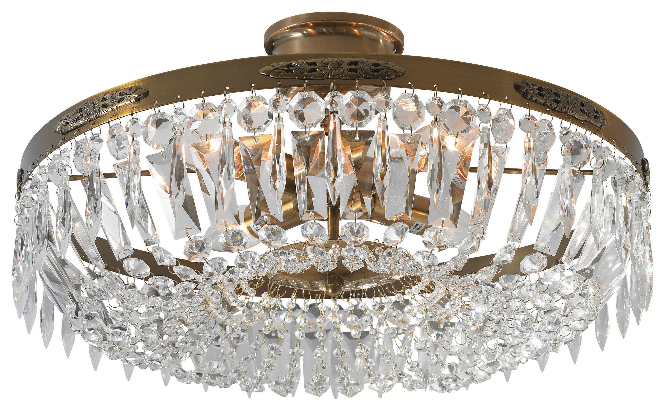 DECKENLEUCHTE     - Transparent, Basics (48/25/48cm) - Markslöjd