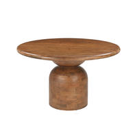 ESSTISCH 130/130/76 cm Echtholz  Holz rund Naturfarben  - Naturfarben, MODERN, Holz (130/130/76cm) - MID.YOU
