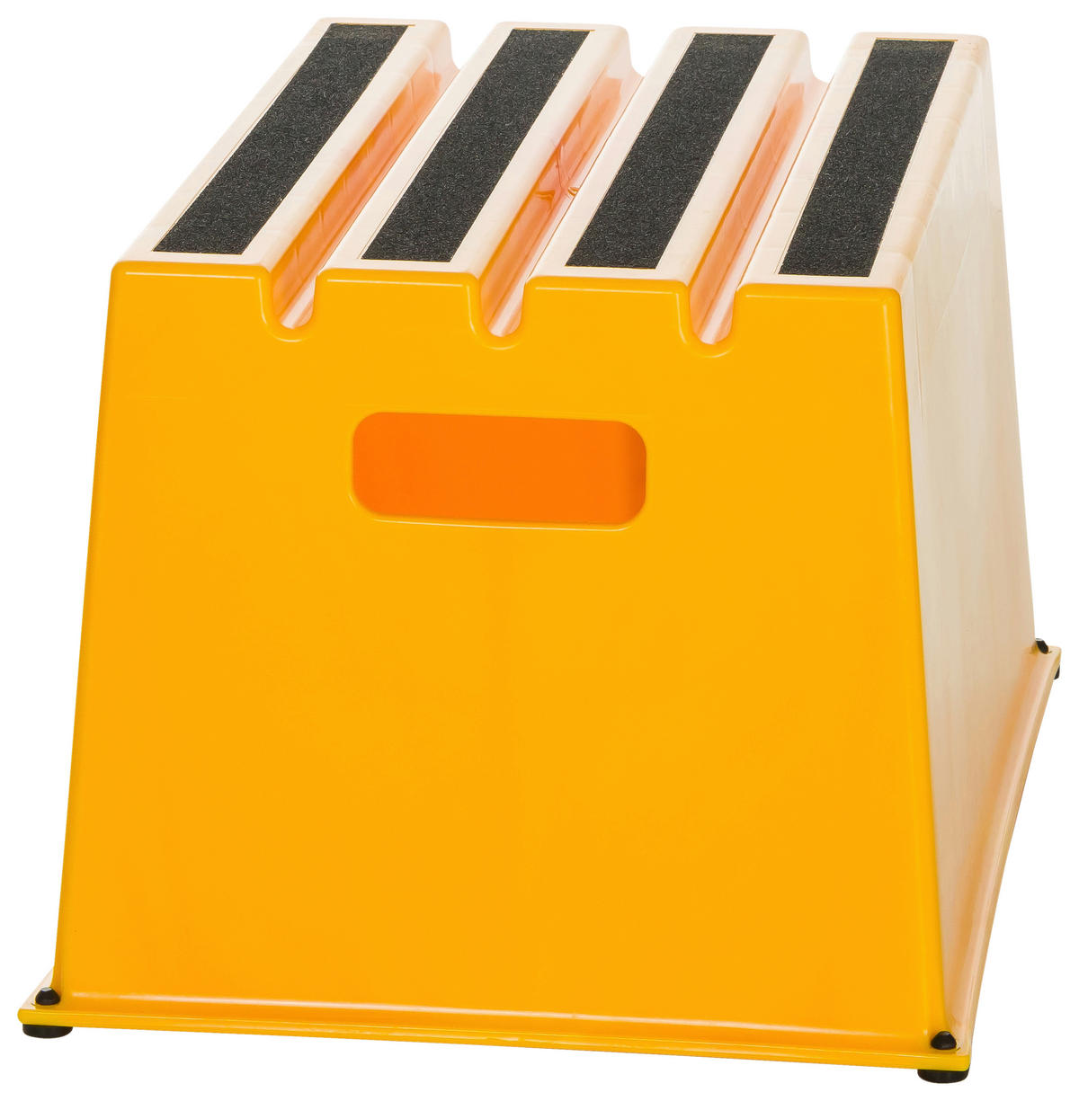 TRITTHOCKER  - Gelb, Basics, Kunststoff (52,5/31/37,5cm) - MID.YOU