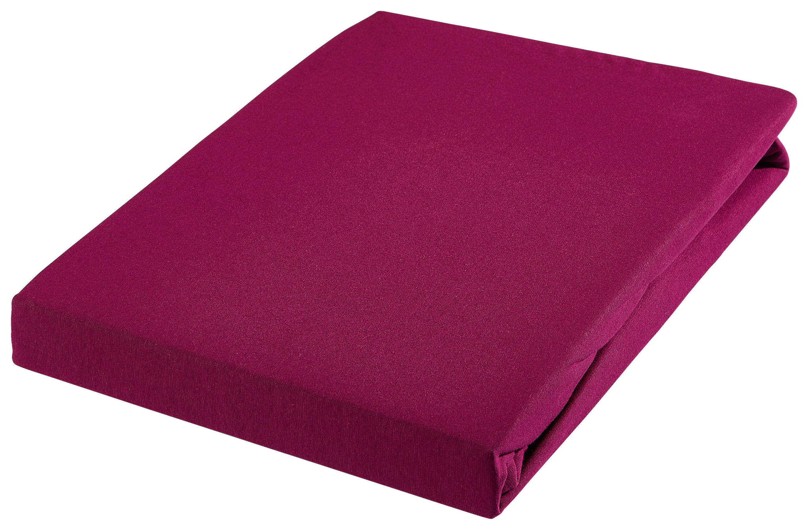 Novel ELASTICKÉ PROSTĚRADLO, žerzej, bobulová, 140-160/200-220 cm