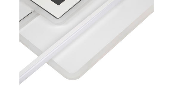 LED-DECKENLEUCHTE 50,3/50,3/6 cm - Weiß, Trend, Kunststoff/Metall (50,3/50,3/6cm) - Novel