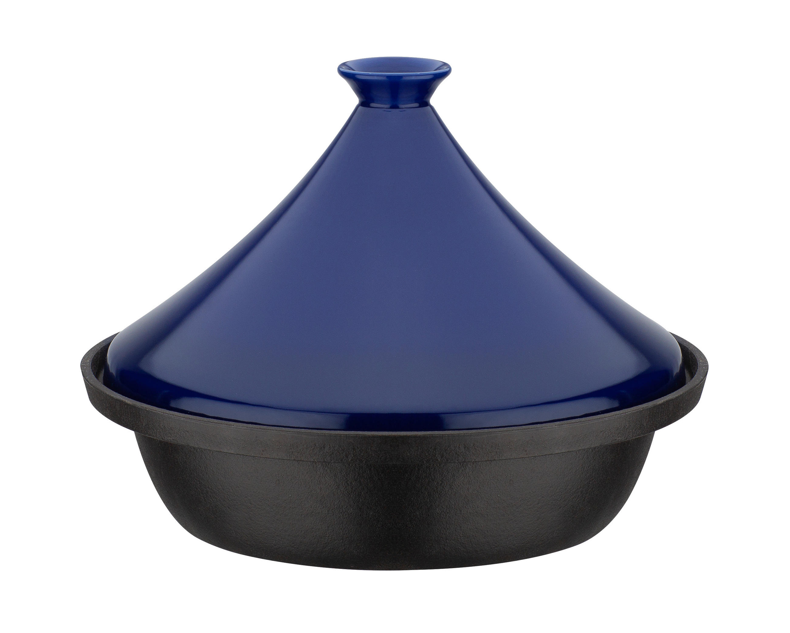 GSW Schmortopf Tajine Blau, Schwarz