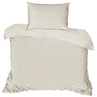 BETTWÄSCHE Satin 155/220 cm  - Ecru, Basics, Textil (155/220cm)