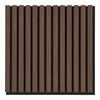 AKUSTIKPANEEL teilmassiv 52/52 cm  - Braun, Trend, Holzwerkstoff (52/52cm)