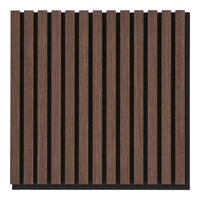 AKUSTIKPANEEL teilmassiv 52/52 cm  - Braun, Trend, Holzwerkstoff (52/52cm)