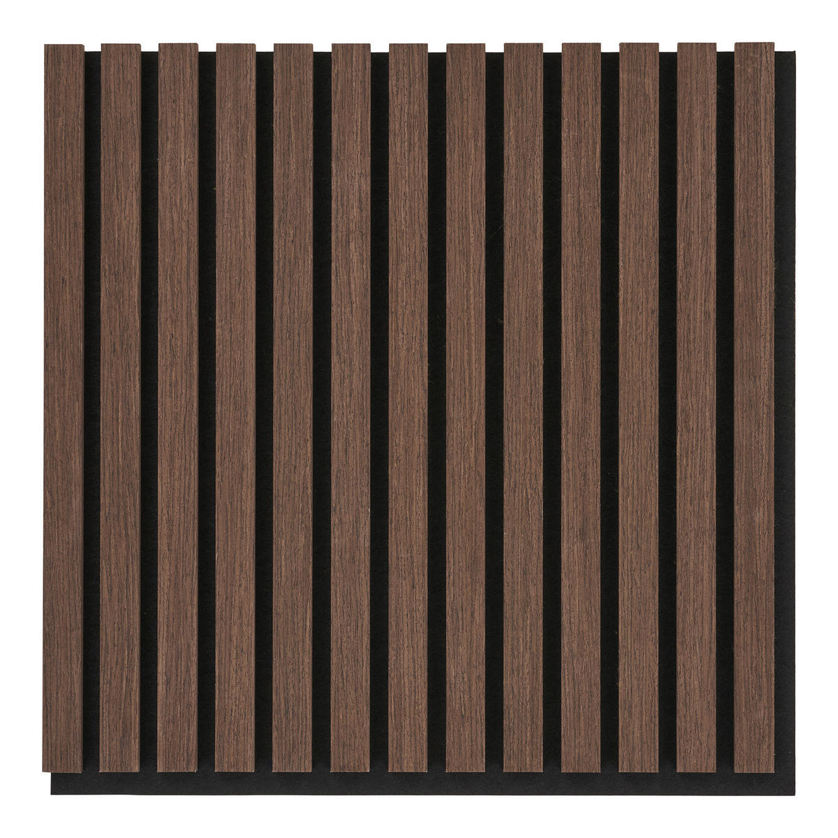 AKUSTIKPANEEL teilmassiv 52/52 cm  - Braun, Trend, Holzwerkstoff (52/52cm)