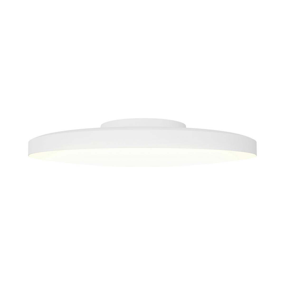 LED-DECKENLEUCHTE Serenova 41/6,5 cm  - Weiß, Design, Kunststoff (41/6,5cm) - Nordlux