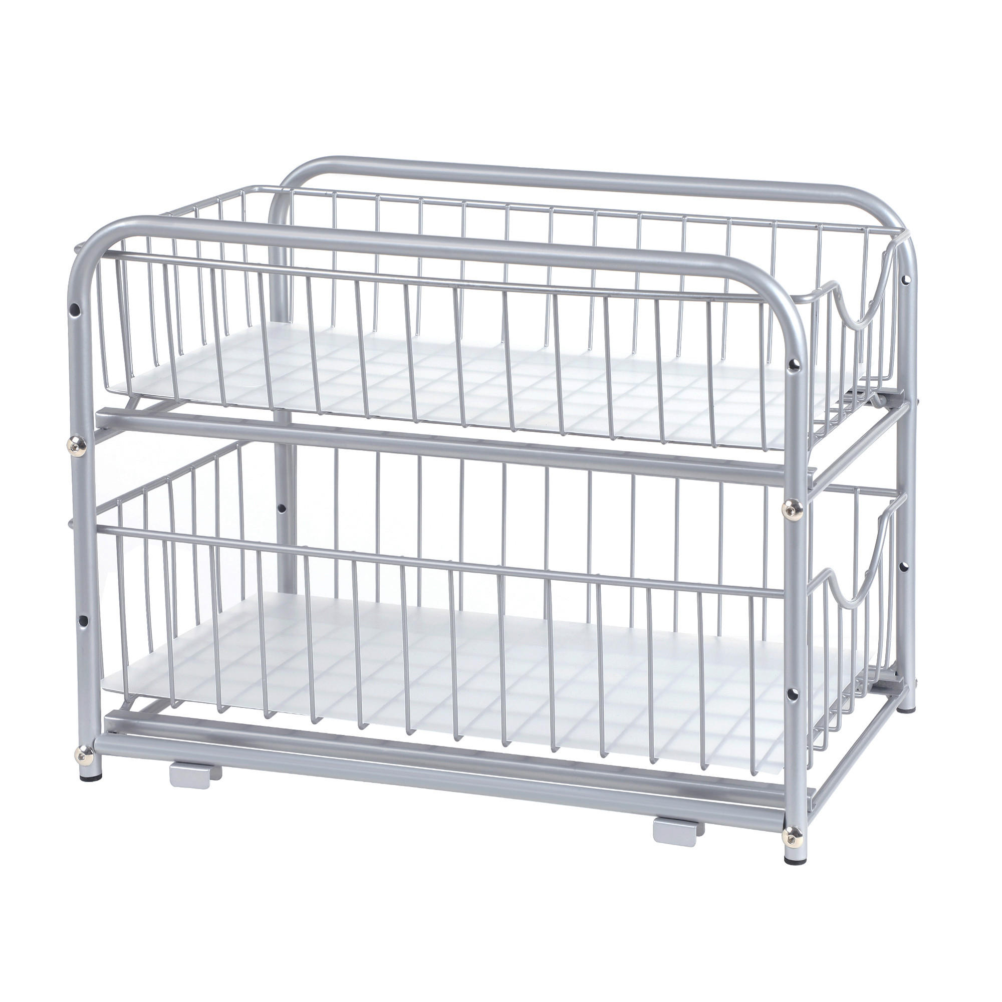 SERVIERWAGEN in Silberfarben  - Silberfarben, Basics, Metall (36,5/31,5/21cm)