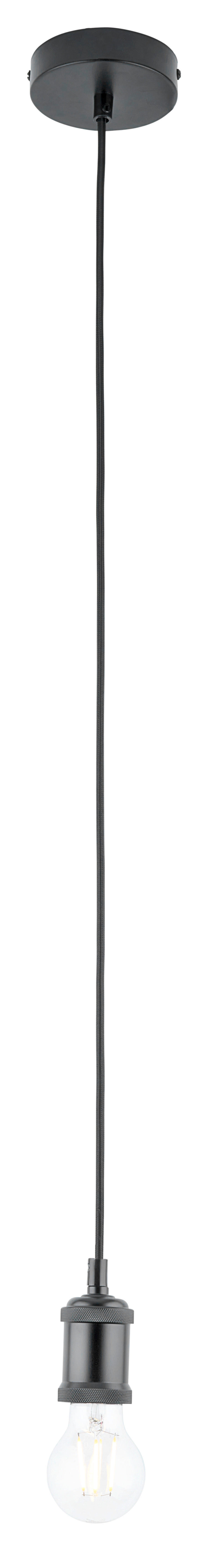 SCHNURPENDEL Modern Cord 11/200 cm   - Schwarz, Basics, Textil/Metall (11/200cm) - Philips