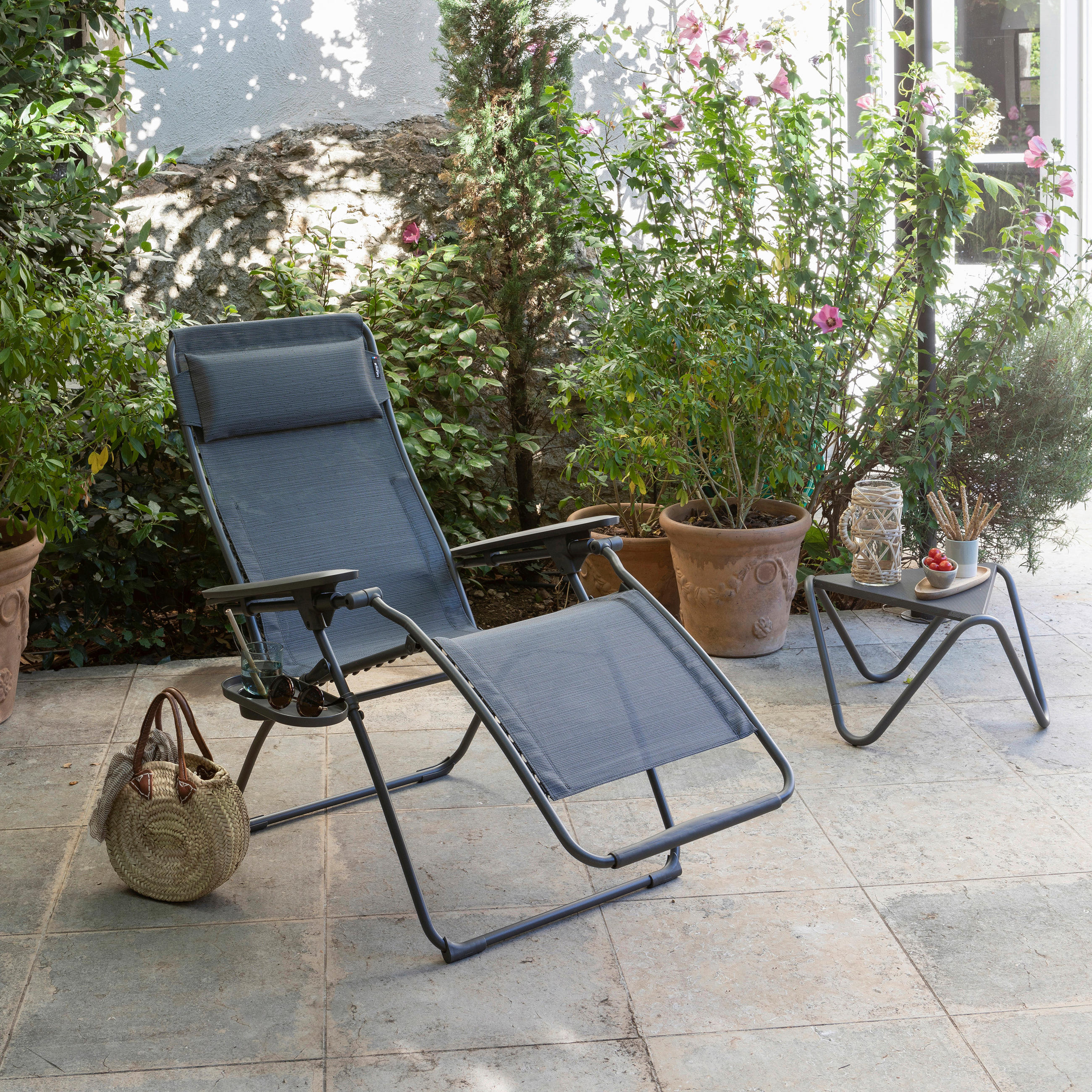 GETRÄNKEHALTER - Anthrazit, Basics, Kunststoff (30/7/15cm) - Lafuma Mobilier