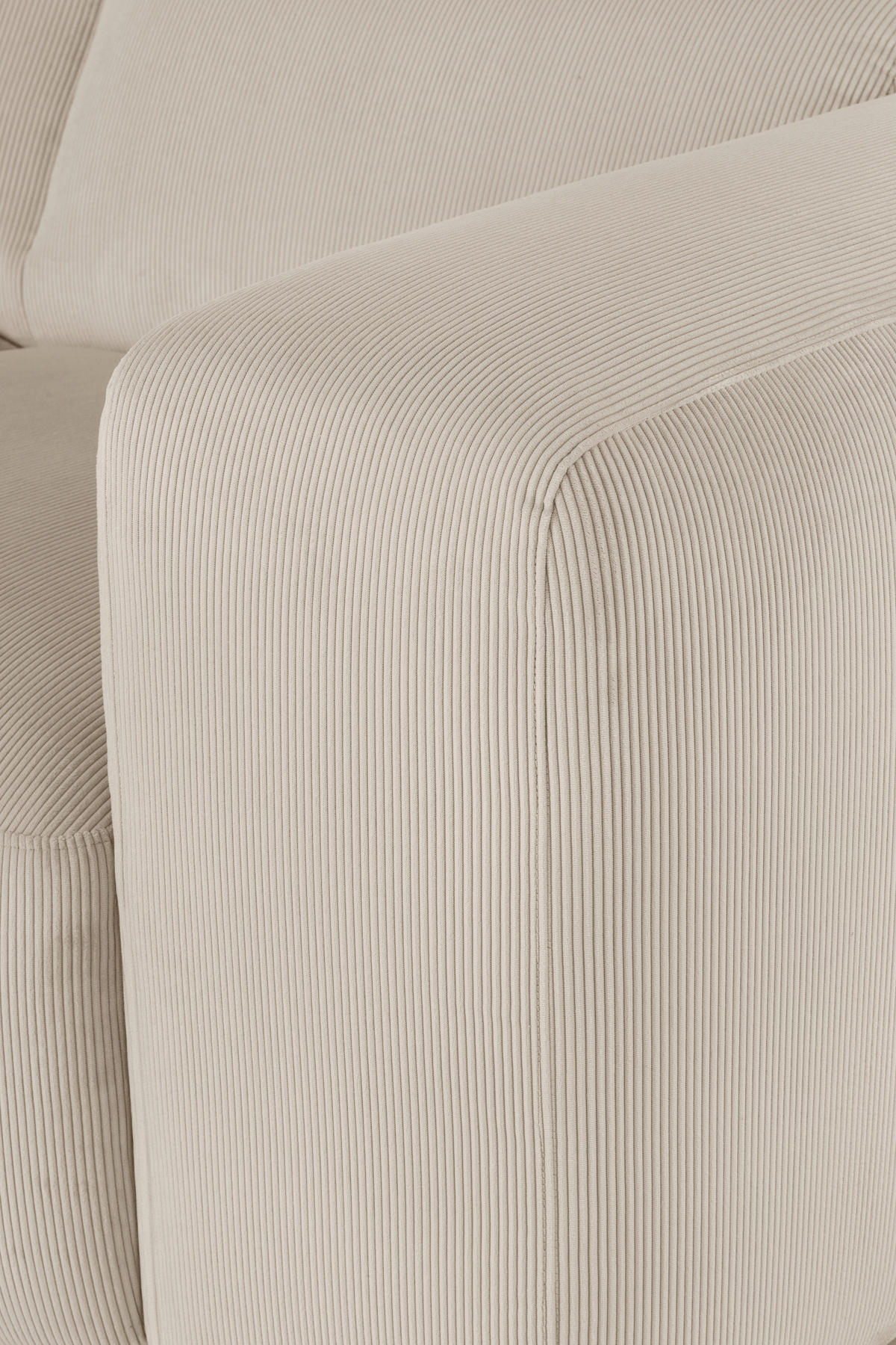 HÖRNSOFFA i manchester beige  - beige/svart, Design, textil/plast (200/304cm) - MID.YOU