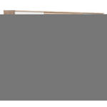 SCHUHSCHRANK 160/120/35 cm  - Eichefarben/Silberfarben, Design, Holzwerkstoff/Kunststoff (160/120/35cm) - Xora