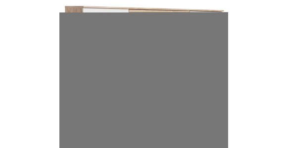 SCHUHSCHRANK 160/120/35 cm  - Eichefarben/Silberfarben, Design, Holzwerkstoff/Kunststoff (160/120/35cm) - Xora