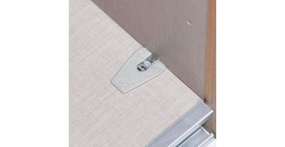 SCHWEBETÜRENSCHRANK in Weiß - Chromfarben/Weiß, KONVENTIONELL, Glas/Holzwerkstoff (361/235/68cm) - Novel