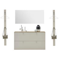 GARDEROBE  in 180/192/28 cm  - Sandfarben/Eichefarben, Design, Holz/Holzwerkstoff (180/192/28cm) - Dieter Knoll