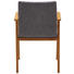 ARMLEHNSTUHL in Grau, Eichefarben - Eichefarben/Grau, KONVENTIONELL, Holz/Textil (56/87/56cm) - Celina Home ARMLEHNSTUHL in Grau, Eichefarben - Eichefarben/Grau, KONVENTIONELL, Holz/Textil (56/87/56cm) - Celina Home