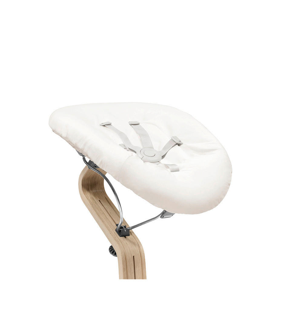 HOCHSTUHLLIEGE  - Grau, Basics, Textil (40/40/65cm) - Stokke