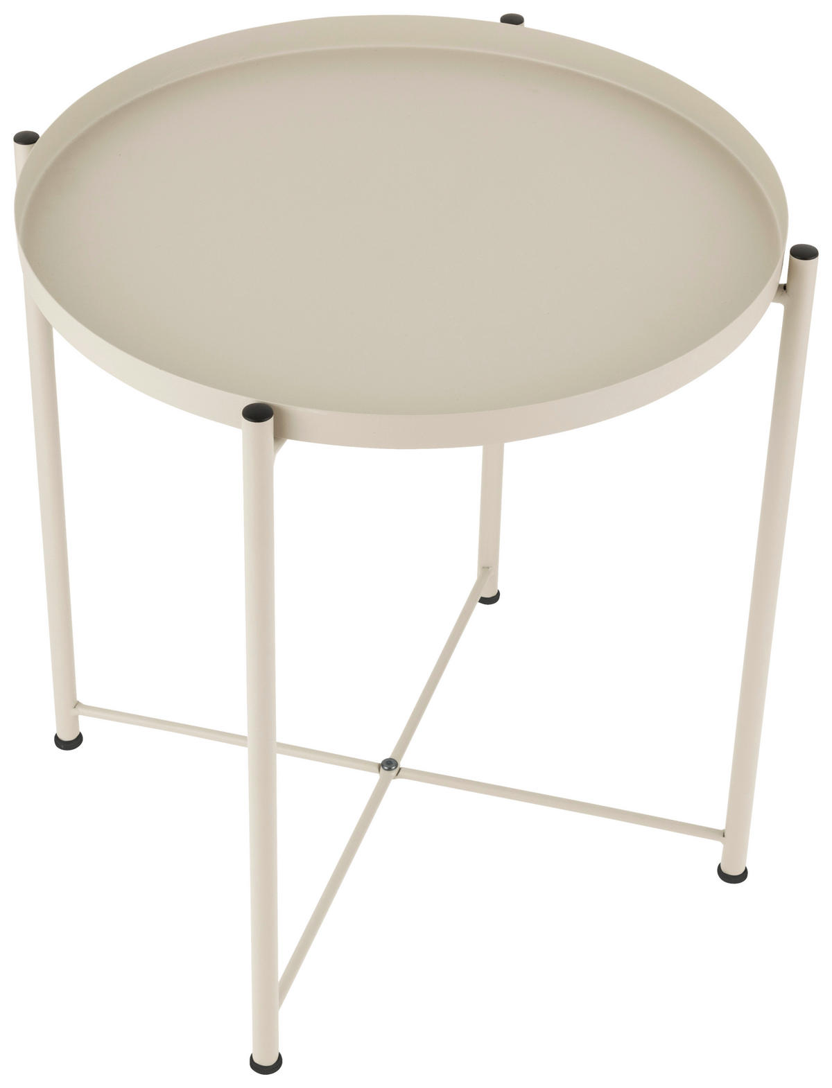 BEISTELLTISCH Metall 47,5/47,5/53 cm  - Kaschmir, Basics, Metall (47,5/47,5/53cm) - Carryhome