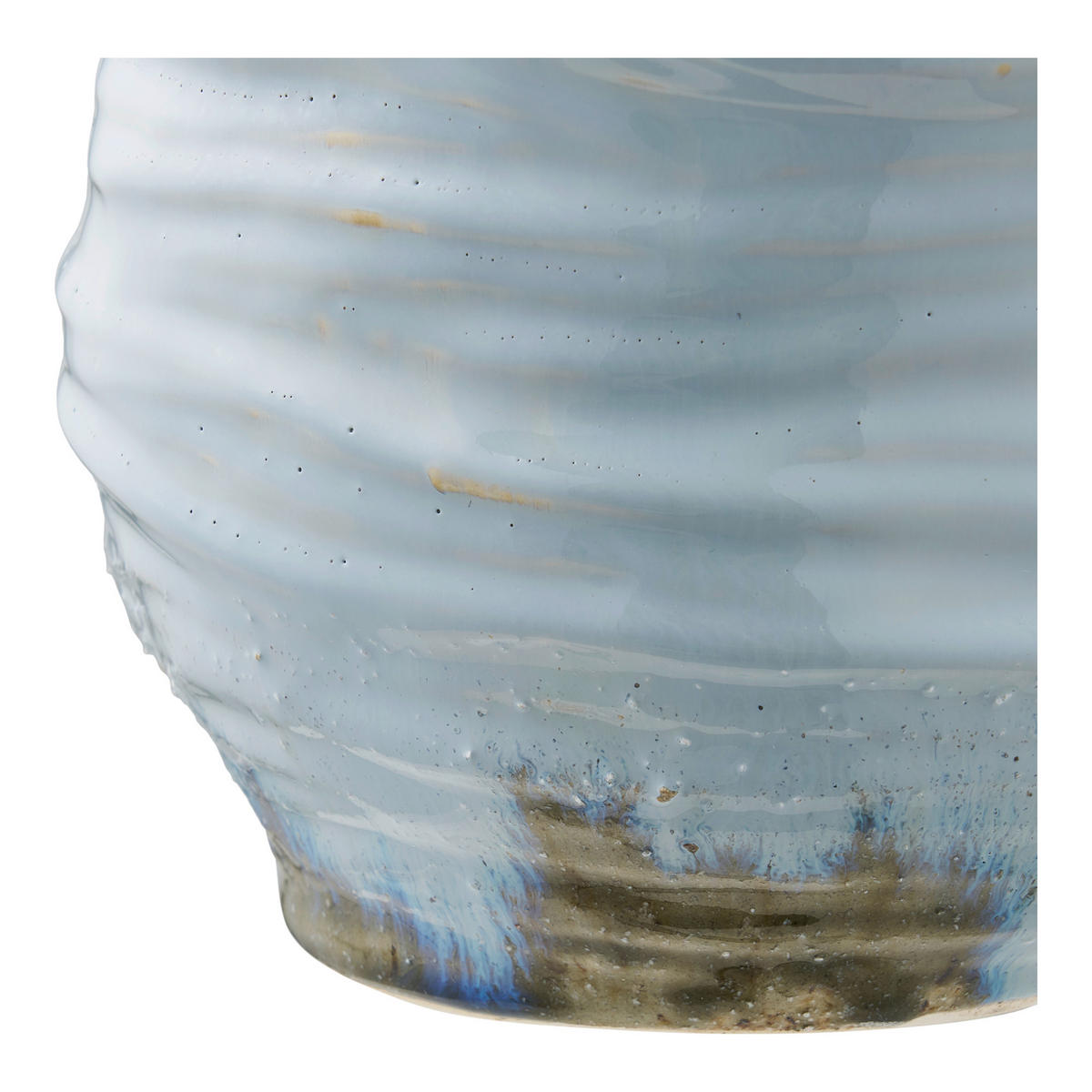 VASE  - Pastellblau, Basics, Keramik (19,5/22,5cm)