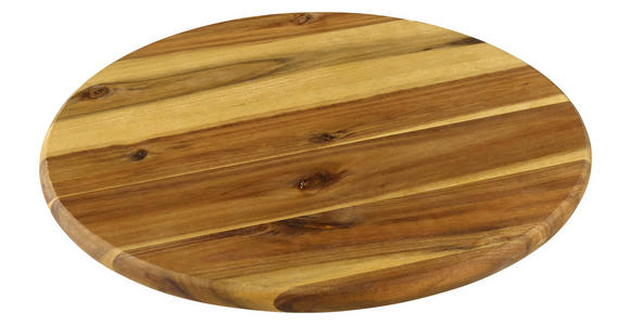 DREHPLATTE 30/3 cm  - Naturfarben, KONVENTIONELL, Holz (30/3cm) - Homeware