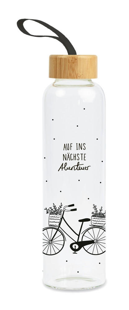 TRINKFLASCHE  - Basics, Glas (6,5/24cm)