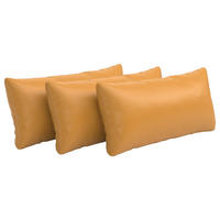 NIERENKISSEN  - Currygelb, Konventionell, Leder (65/25cm) - Sit & More