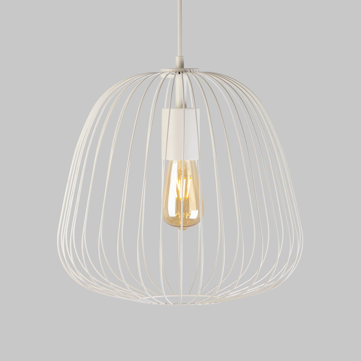 HÄNGELEUCHTE Ovella 36/36/110 cm   - Creme, Trend, Metall (36/36/110cm)
