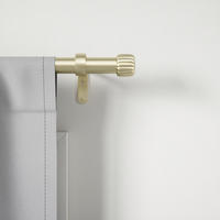 VORHANGSTANGENSET  168-305 cm  - Goldfarben, KONVENTIONELL, Kunststoff/Metall (168-305cm) - Umbra