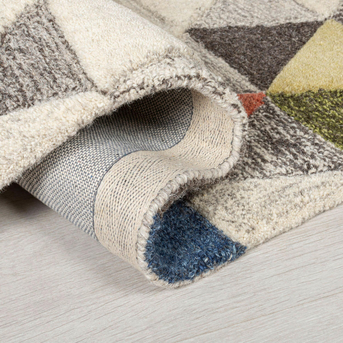 VLNĚNÝ KOBEREC, 230/60 cm, vícebarevná, přírodní barvy - přírodní barvy/vícebarevná, Basics, textil (230/60cm)