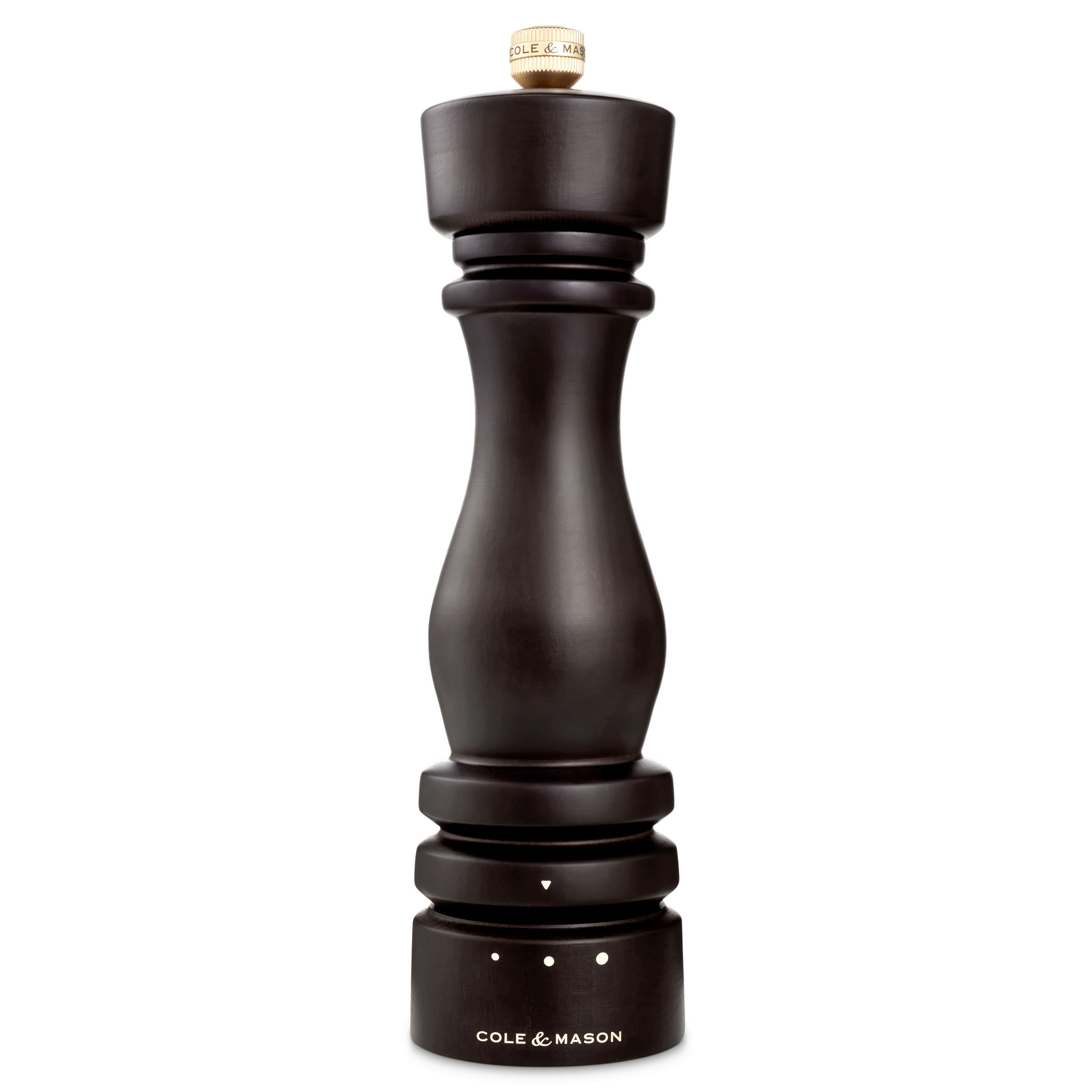 SALZMÜHLE  - Dunkelbraun, Basics, Keramik/Holz (13,5/23,2/13cm) - Cole & Mason