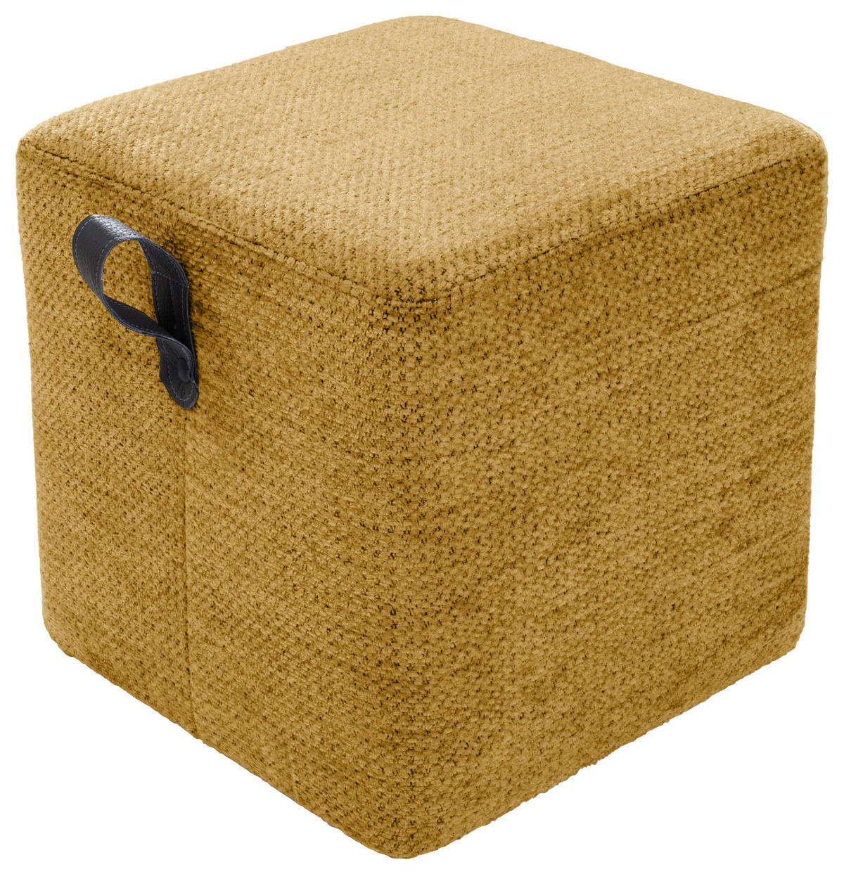HOCKER Textil Gelb  - Gelb, Design, Textil (41/40/41cm) - Lomoco