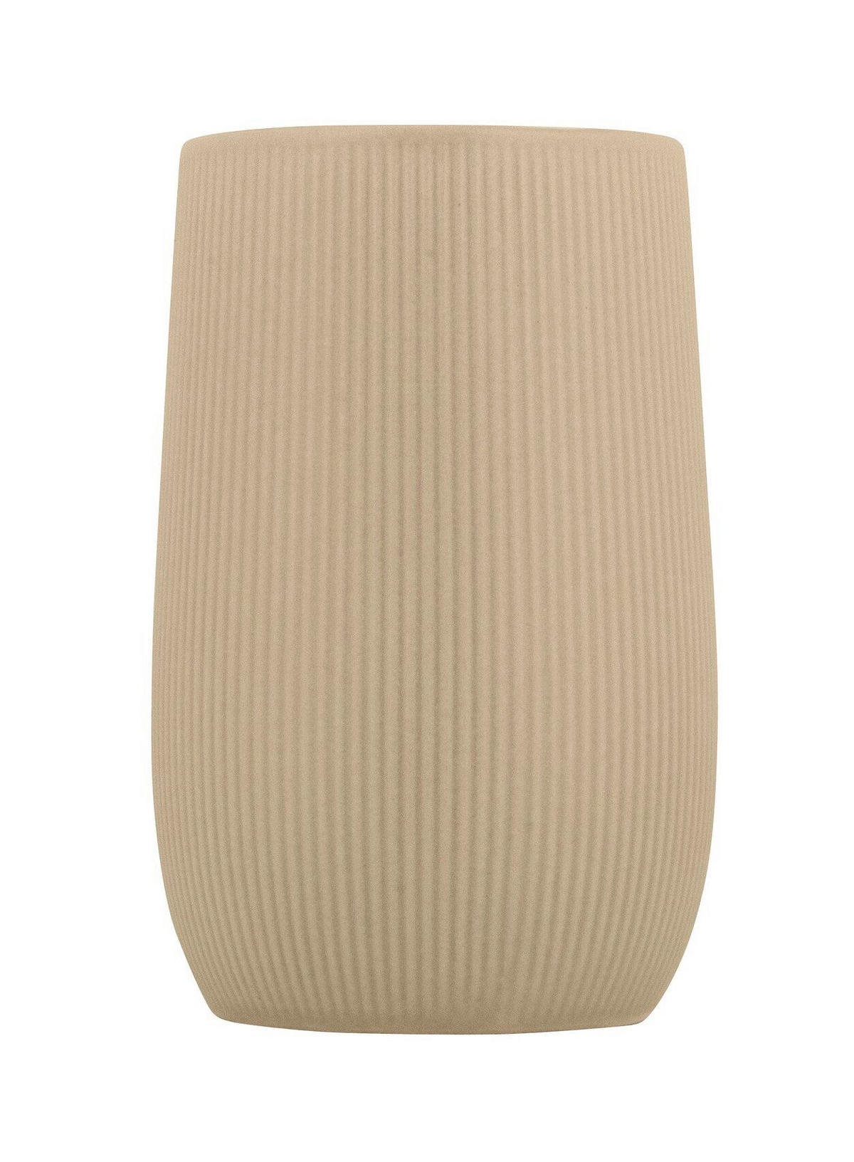ZAHNPUTZBECHER FABLO  - Beige, Basics, Keramik (8/12/8cm) - Wenko