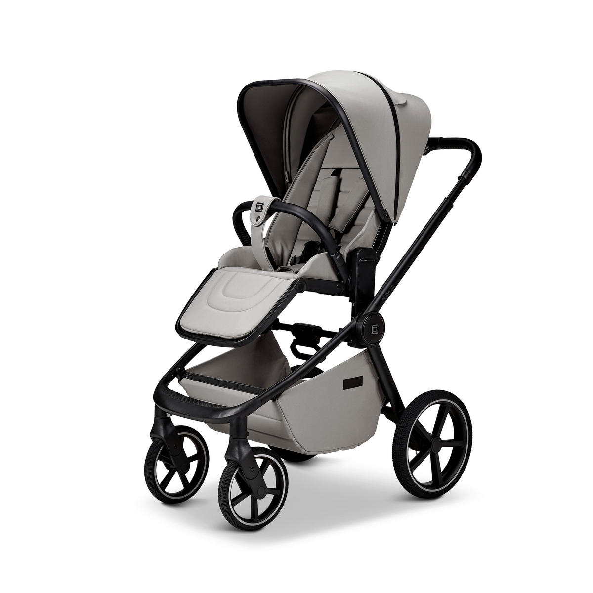 KOMBIKINDERWAGEN  Resea 2.0  Ghost  - Blaugrau/Schwarz, Basics, Textil (96/57/114cm) - Moon