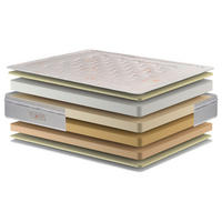 MATRAC 90/200 cm  - narancs/fehér, Modern, textil (90/200cm) - Novel