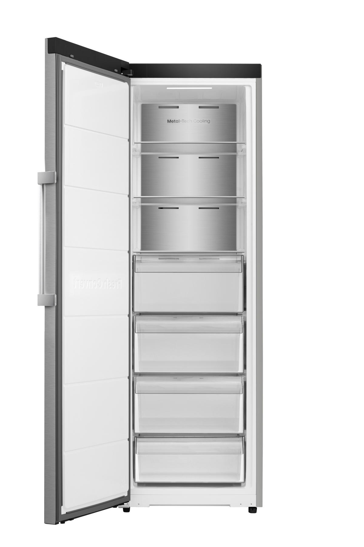 GEFRIERSCHRANK FT3K310SAIE1  - Edelstahlfarben, Trend (59,5/185,6/60cm) - Hisense