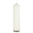 STUMPENKERZE 10/45 cm  - Champagner, Basics (10/45cm) - Ambia Home