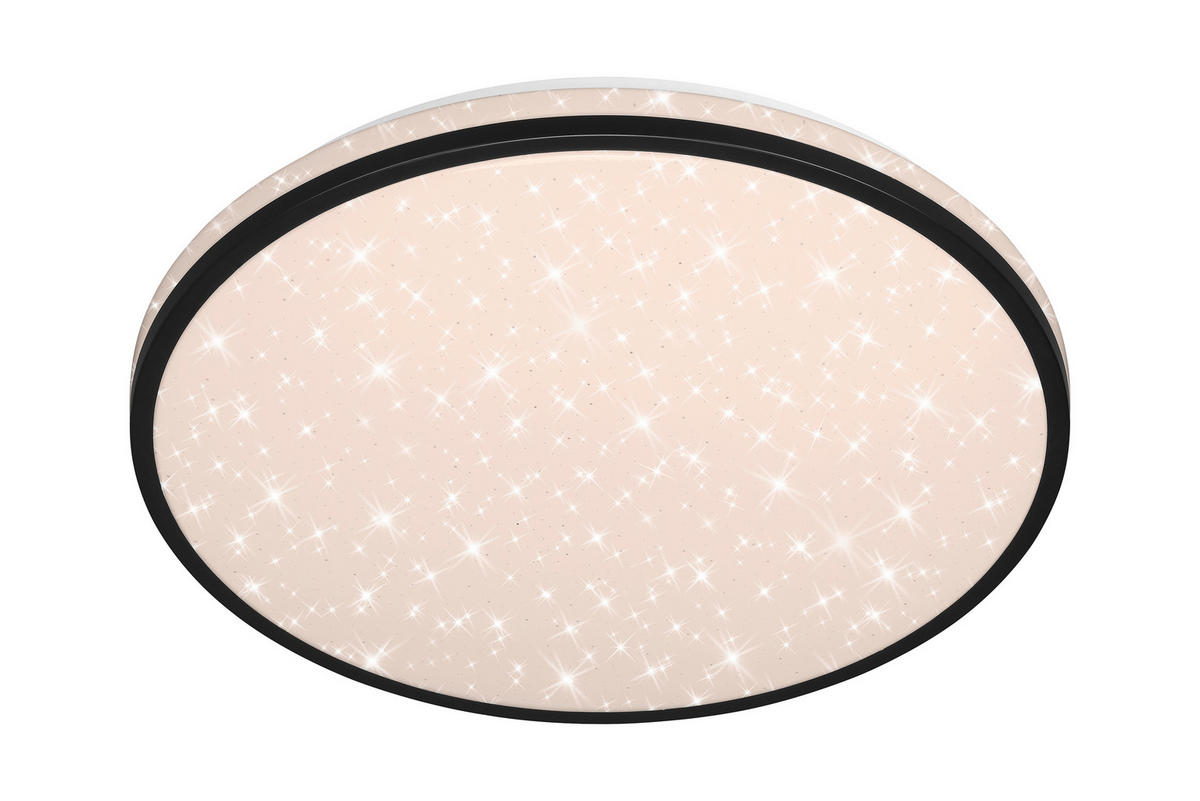 LED SVJETILJKA STROPNA Skizo  - crna, Basics, plastika (38/7cm)