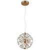 LED-HÄNGELEUCHTE VIRINA 28/150 cm   - Klar/Transparent, LIFESTYLE, Glas/Kunststoff (28/150cm) - Globo