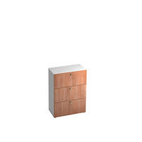 HÄNGEREGISTERELEMENT Weiß, Nussbaumfarben  - Nussbaumfarben/Alufarben, KONVENTIONELL, Holzwerkstoff/Kunststoff (80/110/42cm) - Venda