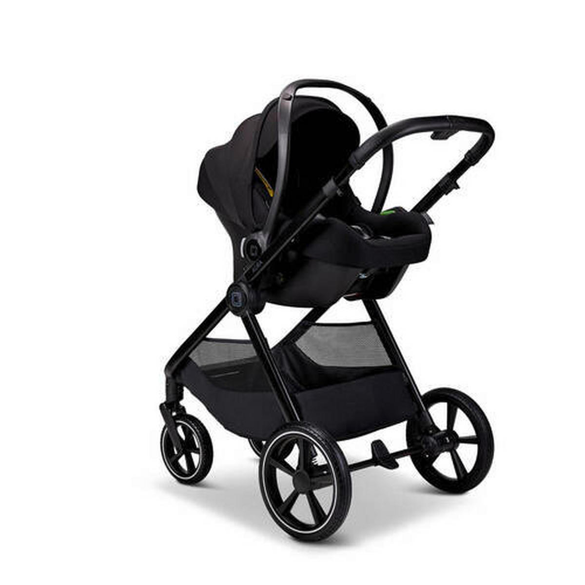 KINDERWAGENSET  Aura Set  Sand Melange  - Sandfarben, Basics (140/61/115cm) - Moon